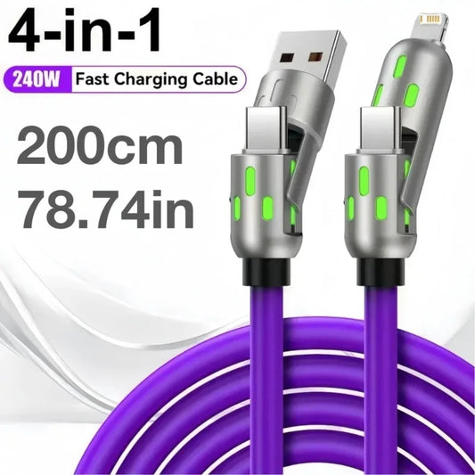 4 In 1 Fast Charging Cable